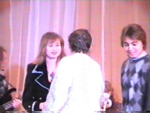 Журналист Денис Бессонов и Вика Цыганова