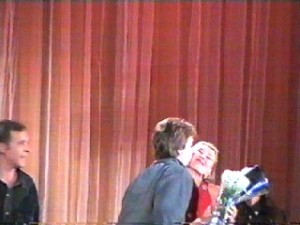 Журналист Денис Бессонов и Любовь Успенская