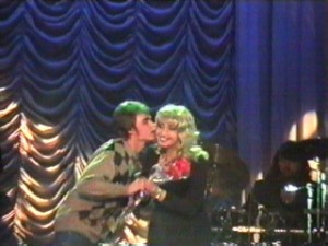 Журналист Денис Бессонов и Ирина Аллегрова