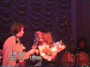 Журналист Денис Бессонов и Наташа Королева