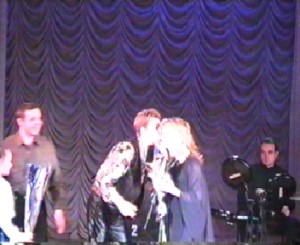 Журналист Денис Бессонов и Татьяна Буланова