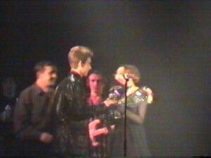 Журналист Денис Бессонов и Анжелика Варум