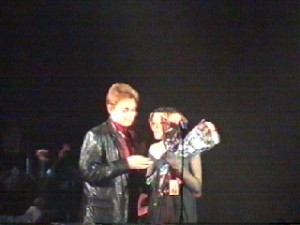 Журналист Денис Бессонов и Анжелика Варум