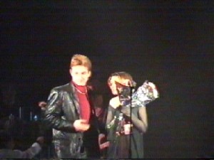 Журналист Денис Бессонов и Анжелика Варум