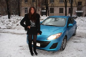 Фотомодель Эмилия Вишневская Фотомодель Эмилия Вишневская. Автовладелец