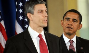 Арне Дункан и Барак Обама Арне Дункан и Барак Обама