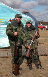 Марина Хлебникова: с ружьем за раками