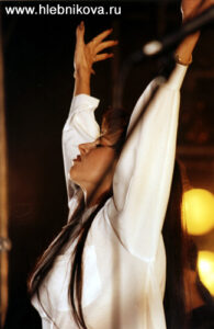 Марина Хлебникова на концерте