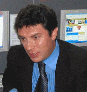 Политик Борис Немцов Политик Борис Немцов