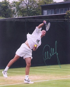 Автограф теннисиста Марата Сафина