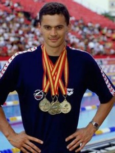 Пловец Александр Попов