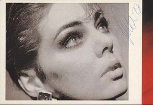 Автограф певицы Сандры