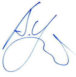 Автограф Аркадия Укупника