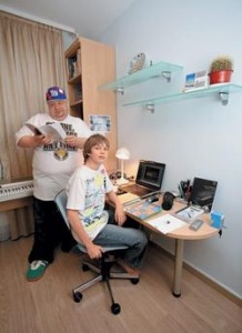 Сергей Крылов с сыном Сергей Крылов с сыном