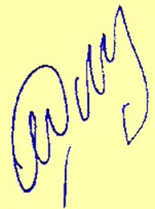 Автограф теннисиста Марата Сафина