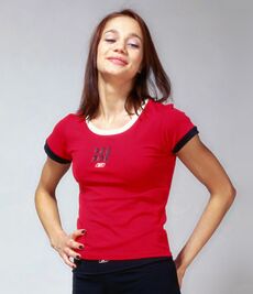 Гимнастка Ирина Чащина Гимнастка Ирина Чащина