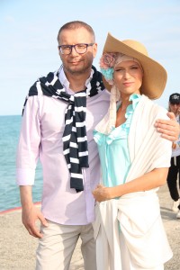 Андрей Ковалев и актриса Олеся Судзиловская Андрей Ковалев и актриса Олеся Судзиловская