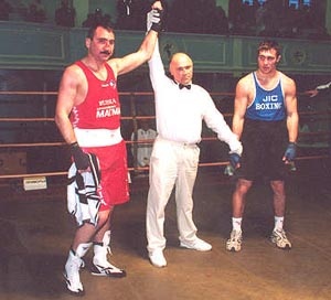 Боксер Александр Лебзяк Боксер Александр Лебзяк