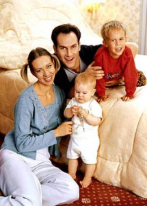 Михаил Шац с супругой Татьяной Лазаревой и детьми Михаил Шац с супругой Татьяной Лазаревой и детьми