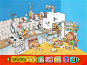 Почему снеговик в духовке?