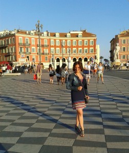 Наталья Ольховская. Отдых в Ницце