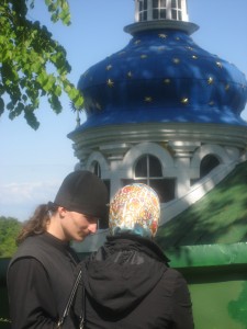 Наталья Ольховская в Псково-Печерском монастыре