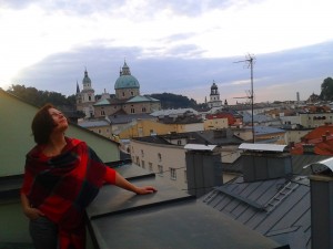 Наталья Ольховская. В Зальцбурге.