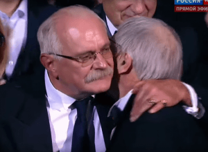 Никита Михалков и Эдуард Артемьев. Никита Михалков и Эдуард Артемьев.