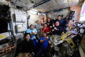 На МКС На МКС