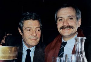 Марчелло Мастроянни и Никита Михалков Марчелло Мастроянни и Никита Михалков