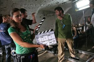 Съемки фильма "Золото", режиссер Андрей Мармонтов