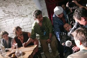 Съемки фильма "Золото"