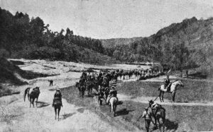 Примерное место бывшего поселения пленных австрийцев в нашей деревне в 1914 году