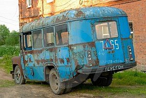 Старый автобус Старый автобус