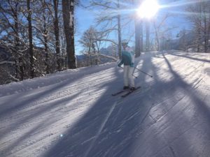 Актриса Евгения Осипова Актриса Евгения Осипова, лыжи