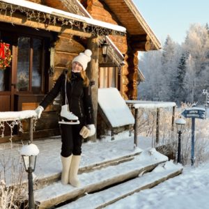 Певица Варвара, дом, Новый год