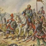 Князь Пожарский в битве под Москвой. Князь Пожарский в битве под Москвой.