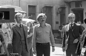 Виталий Соломин, Игорь Масленников и Василий Ливанов на съёмках фильма о Шерлоке Холмсе. Виталий Соломин, Игорь Масленников и Василий Ливанов на съёмках фильма о Шерлоке Холмсе.