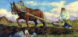 Крестьянин на пашне Крестьянин на пашне