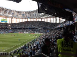 Стадион "Нижний Новгород". Матч Аргентина - Хорватия. Фото Михаила Семёнова. Стадион "Нижний Новгород". Матч Аргентина - Хорватия. Фото Михаила Семёнова.