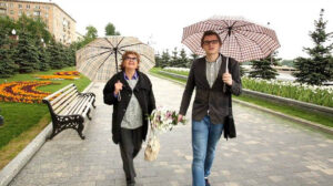 Алина Станиславовна Покровская и журналист Максим Васюнов Алина Станиславовна Покровская и журналист Максим Васюнов