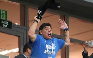 Диего Марадона. Стадион "Нижний Новгород". Матч Аргентина - Хорватия. Диего Марадона. Стадион "Нижний Новгород". Матч Аргентина - Хорватия.