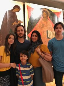 Семья Джексонов в Третьяковской галерее. Семья Джексонов в Третьяковской галерее.