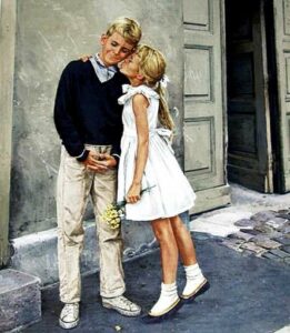 Ты целоваться умеешь, Вов?