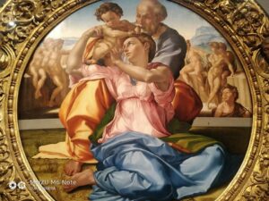 Мадонна с Младенцем. Микеланджело. Мадонна с Младенцем. Микеланджело.