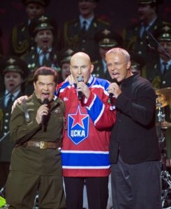 Николай Расторгуев, Игорь Матвиенко, Вячеслав Фетисов.