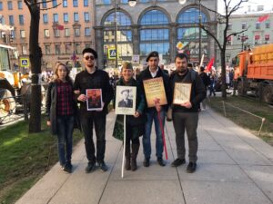 Вадим Грачев, акция "Бессмертный полк" Вадим Грачев, акция "Бессмертный полк"