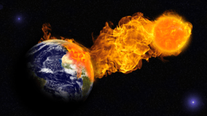 Вспышка на солнце Вспышка на солнце