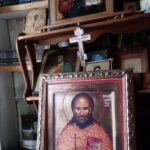 Венёвская квартира поэта Евгения Туренко. Иконостас. Венёвская квартира поэта Евгения Туренко. Иконостас.