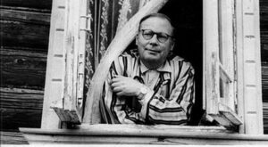 Поэт Николай Алексеевич Заболоцкий, дачный дом, 1957 г. Поэт Николай Алексеевич Заболоцкий, дачный дом, 1957 г.